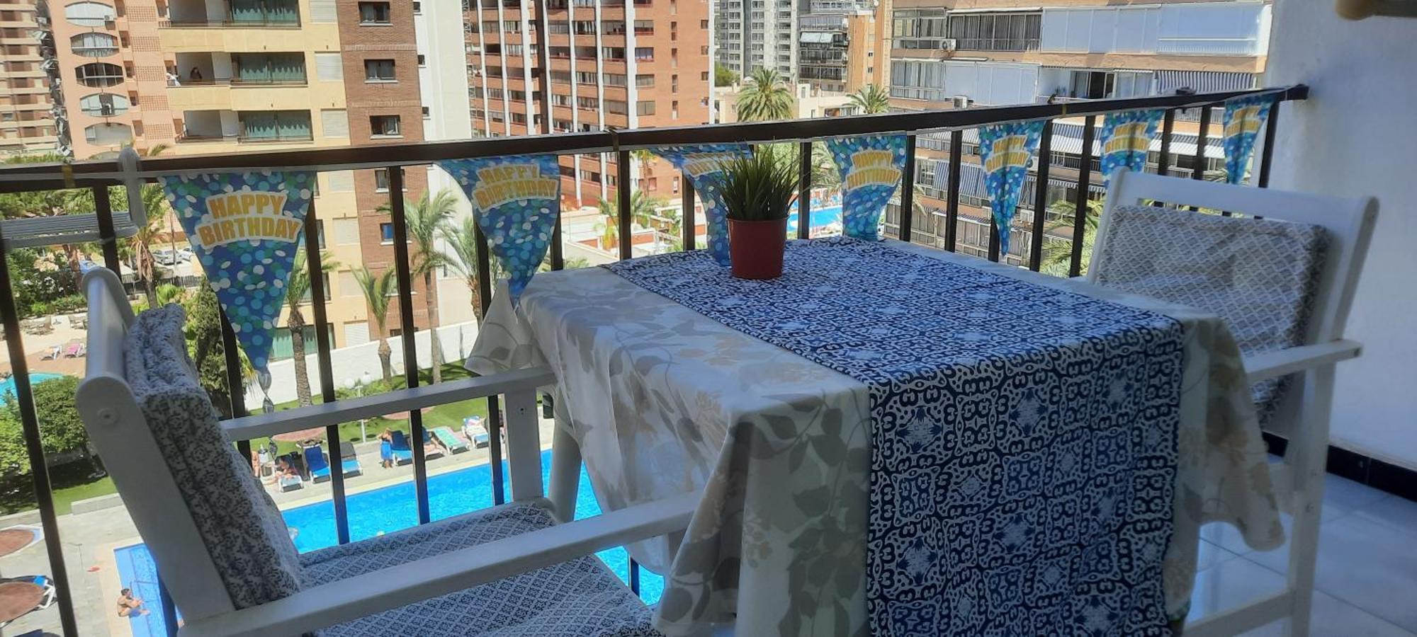 Happy Loix Apartamento Wifi Aa 貝尼多姆 外观 照片